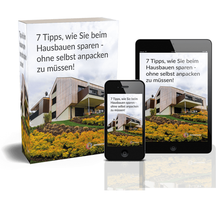 Landingpage Beim Hausbau sparen - Weissenseer